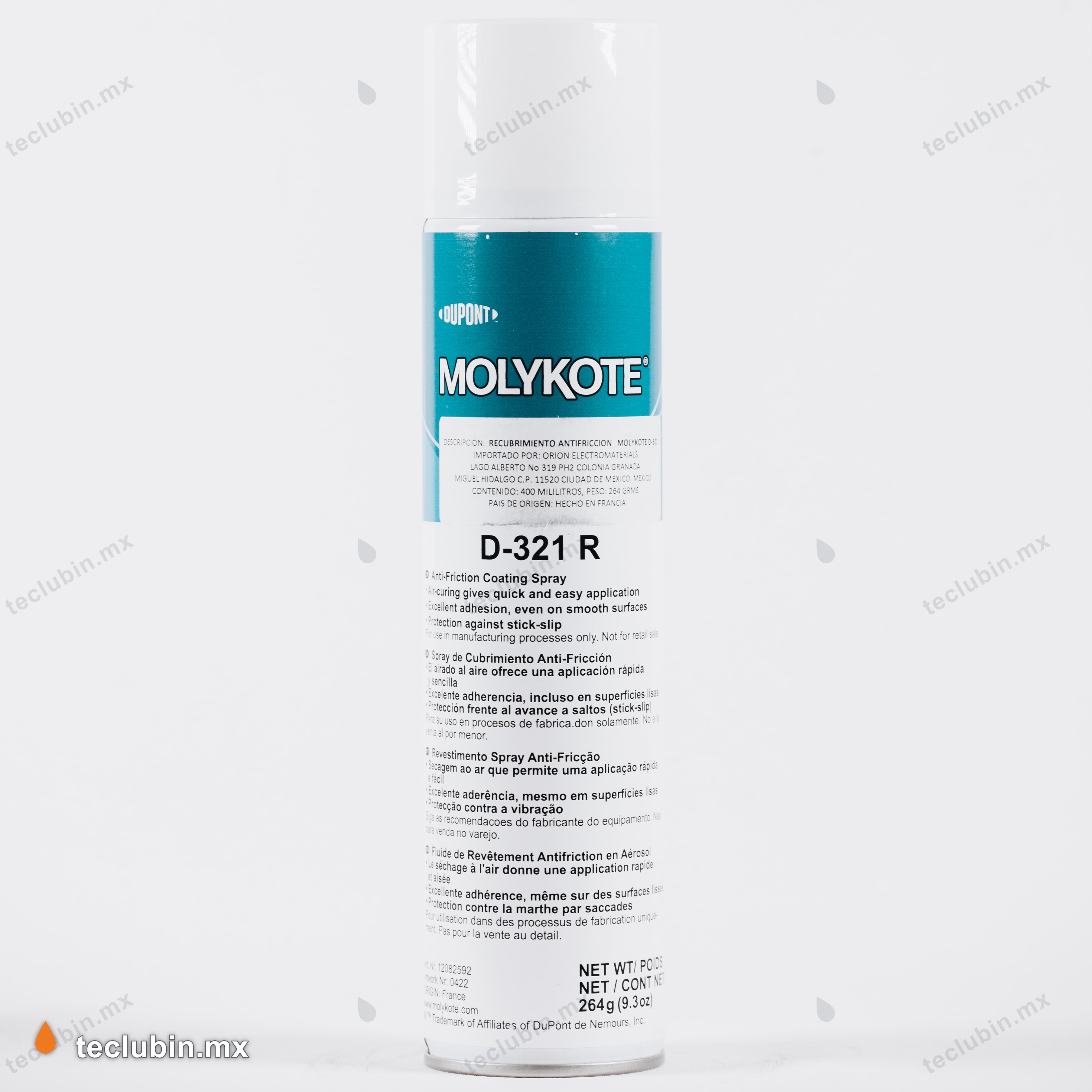 Molykote D-321 R Anti-Friction Coating Spray 400 ml